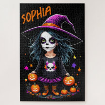 Schattigee Schattige Kawaii Halloween Witch