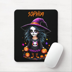 Schattigee Schattige Kawaii Halloween Witch Muismat