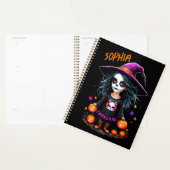 Schattigee Schattige Kawaii Halloween Witch Planner (Display)
