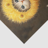 Schattigee Schattige Kitten + Lion Mane AK5 Decoup Tissuepapier (Detail)