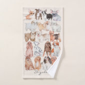 Schattigee Schattige Puppies Bad Handdoek