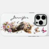 Schattigee Schattige Speelse Kitten iPhone / iPad  Case-Mate iPhone Case (Achterkant (horizontaal))