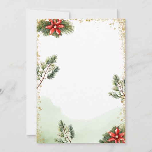 Schattigee Schattigee Mexicaanse Cactus Winter Chr Kaart (Achterkant)