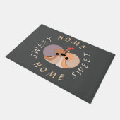 Schattigee Schattigee Slak Deurmat Tekst - Home Sw (Schuin)