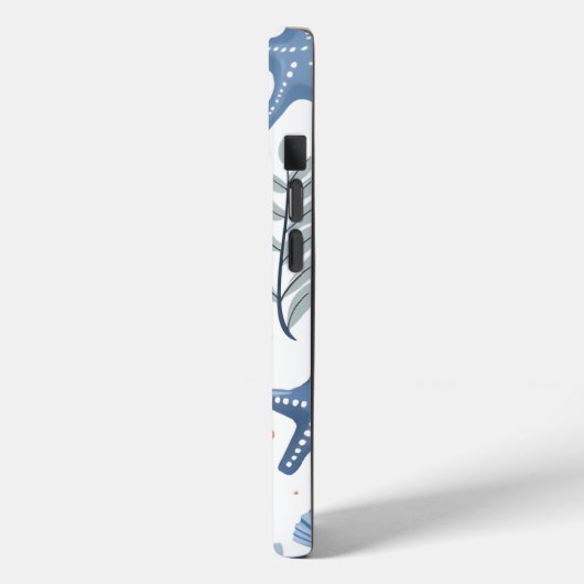 Schattigee schelp zeesterren Case-Mate iPhone case (Achterkant / Links)