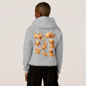 Schattigee schepsel hoodie (Achterkant volledig)