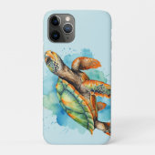 Schattigee Schilderschildpad Case-Mate iPhone Case (Achterkant)