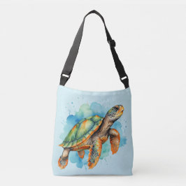 Schattigee Schilderschildpad Crossbody Tas