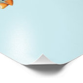 Schattigee Schilderschildpad Foto Afdruk (Hoek)