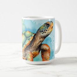 Schattigee Schilderschildpad Koffiemok