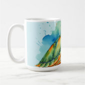 Schattigee Schilderschildpad Koffiemok (Links)