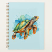 Schattigee Schilderschildpad Planner (Voorkant)