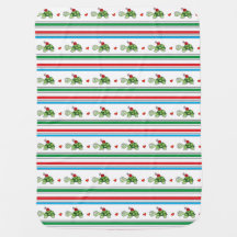 Schattigee Schildpad Ladybug Stripe Babydeken