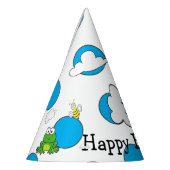 Schattigee schildpad lieveheersbeestje polka dot v feesthoedjes (Links)