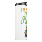 Schattigee schildpad, luie schildpad, in energiebe thermosbeker (Gedraaid links)