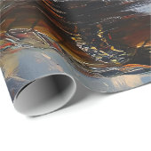 Schattigee Schildpad op een Log Everglades Decoupa Cadeaupapier (Rol Hoek)