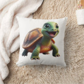Schattigee schildpad Sierkussen (Deken)