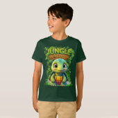 Schattigee schildpad wilde dieren schildpad karakt t-shirt (Voorkant volledig)