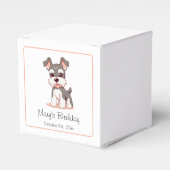  Schattigee Schnauzer Bedankdoosjes (Voorkant Zijde)