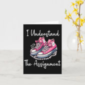 Schattigee schoenen Ik begrijp de Ignment Kamala H Kaart (Gele Bloem)