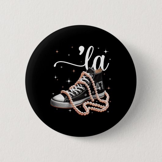 Schattigee schoenen Shirten Ik begrijp de Ignment Ronde Button 5,7 Cm (Voorkant)