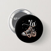 Schattigee schoenen Shirten Ik begrijp de Ignment Ronde Button 5,7 Cm (Voorkant /achterkant)