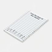 Schattigee School Kinder Leraar Post-its Post-it® Notes (Schuin)