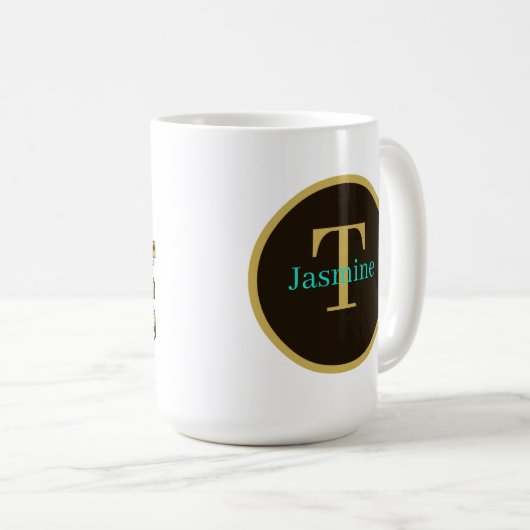 Schattigee schoolbuschauffeur naam toevoegen koffiemok (Voorkant rechts)