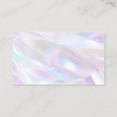 Schattigee schoonmaakservice Maid Floral Visitekaartje (Achterkant)