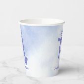 Schattigee Schorpioen Astrologie Teken Custom Paar Papieren Bekers (Links)