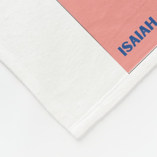 Schattigee Schrift kinder herinnering Bijbelvers Fleece Deken (Hoek)