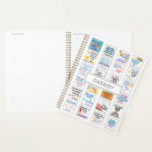 Schattigee Schrift kinder herinnering Bijbelvers Planner (Display)