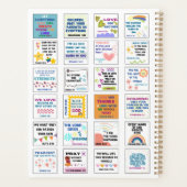 Schattigee Schrift kinder herinnering Bijbelvers Planner (Achterkant)