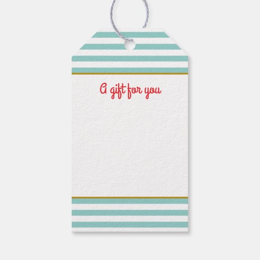 Schattigee Scottie Dog Christmas Custom Name Mint Cadeaulabel (Achterkant)