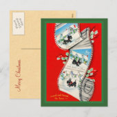 Schattigee Scottie Dogs Feestdagenkaart (Voorkant / Achterkant)