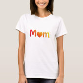 Schattigee Sentimental Mom Gift | Beste Moederdag T-shirt (Voorkant)