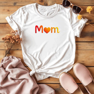 Schattigee Sentimental Mom Gift Beste Moederdag T-shirt