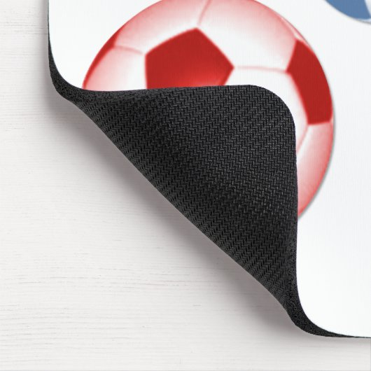 Schattigee set voetballen muismat (Hoek)