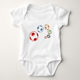 Schattigee set voetballen romper