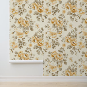 Schattigee Shabby Chic Floral Behang