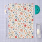 Schattigee Shabby Chic Franse Floral Art Pattern Tissuepapier (Craft)