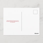 Schattigee Shana Tovah Appel en Granaatappel Briefkaart (Achterkant)