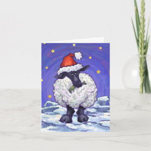 Schattigee Sheep Holiday Kaart