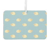 Schattigee Sheep Pattern Car luchtverfrisser (Achterkant)