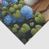 Schattigee Shetland Sheepdog Animal Decoupage Tissuepapier (Detail)