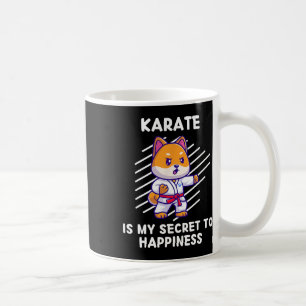 Schattigee Shi Inu Karate is mijn geheim voor Happ Koffiemok