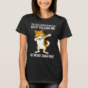 Schattigee Shiba Inu voor Mannen Vrouwen Japan Ras T-shirt