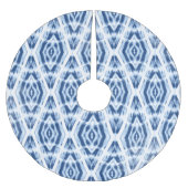 Schattigee Shibori Christmas Japanese Tie Dye Kerstboom Rok (Voorkant)