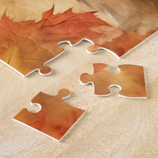 Schattigee Shih-tzu Hond/Herfst/Herfst Legpuzzel (Zijkant)