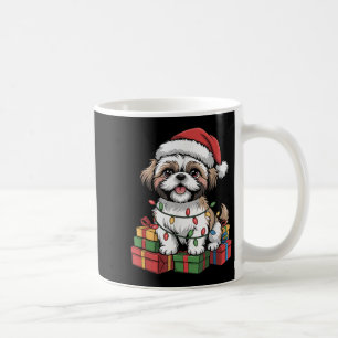 Schattigee Shih Tzu Santa Hat Kerst Xmas Hondenlie Koffiemok
